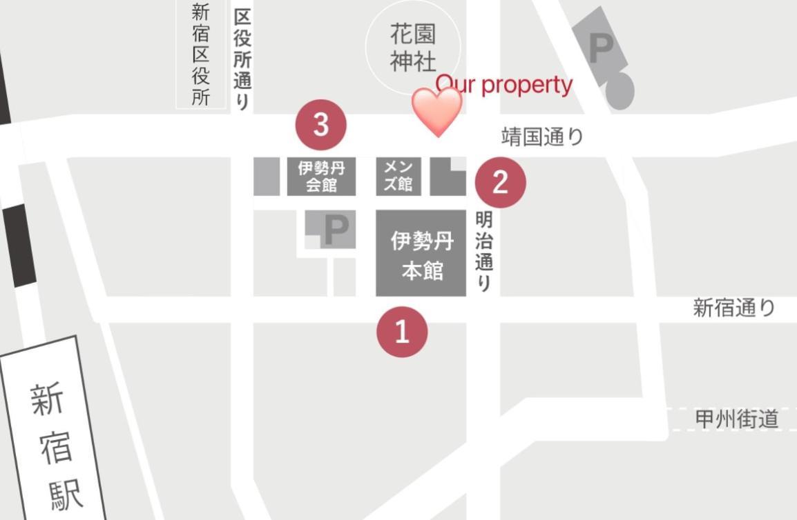Shinjuku Hana House Metro 3mins Tokio